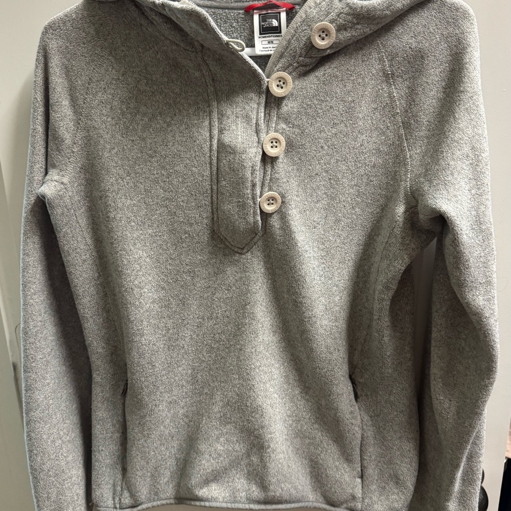 The North Face Gray Women's Cowl Neck Sweater